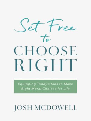 Set Free to Choose Right - ebook
